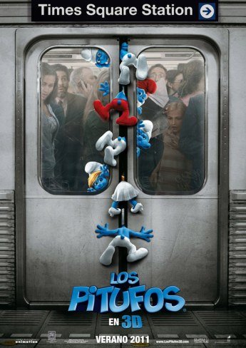 Los Pitufos (2011) poster